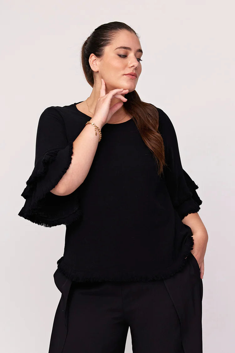 Lemon Tree Design Lovella Top Black