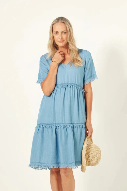 Lemon Tree Design Beatrice Dress Chambray