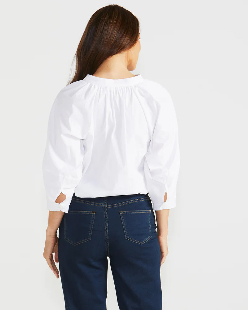 Betty Basics Piper Shirt White