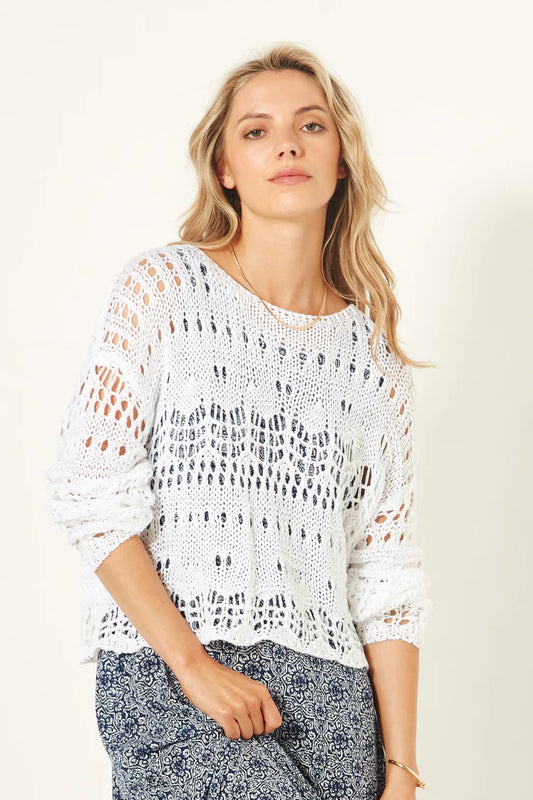 Lemon Tree Design Ibiza Knit White