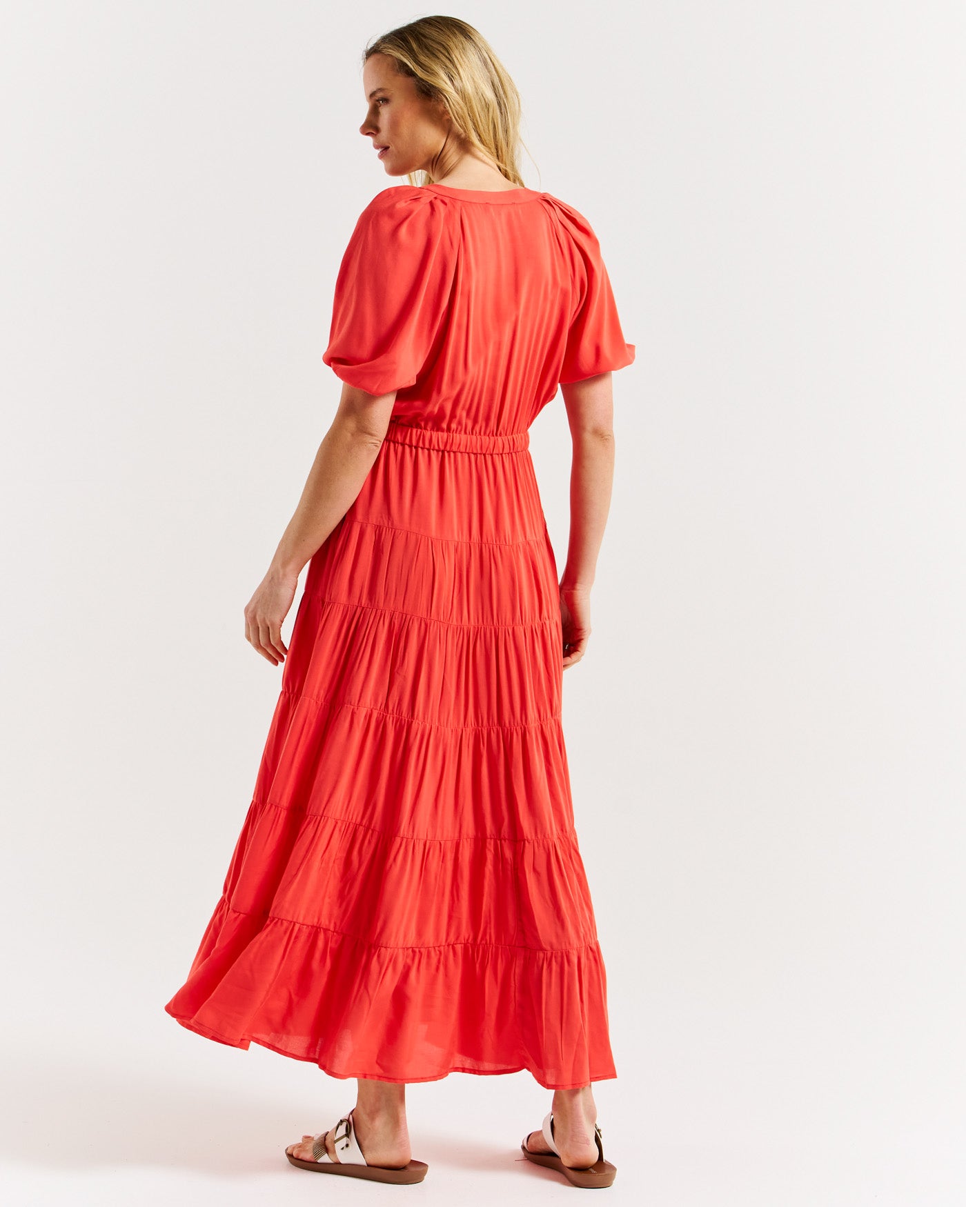 Betty Basics Aleja Dress Fiesta Red